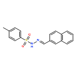 Benzenesulfonic acid, 4-methyl-, (2-naphthalenylmethylene)hydrazide