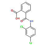 2-[(2,4-dichlorophenyl)carbamoyl]benzoic Acid