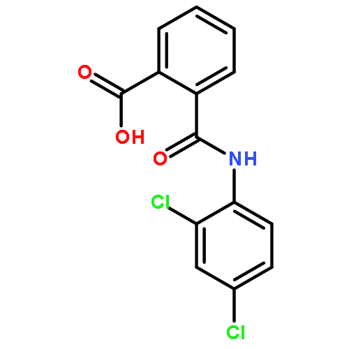 2-[(2,4-dichlorophenyl)carbamoyl]benzoic Acid