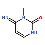 2(1H)-Pyrimidinone, 4-imino-3-methyl-