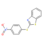 Benzothiazole,2-[(4-nitrophenyl)thio]-