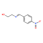 Ethanol,2-[[(4-nitrophenyl)methylene]amino]-