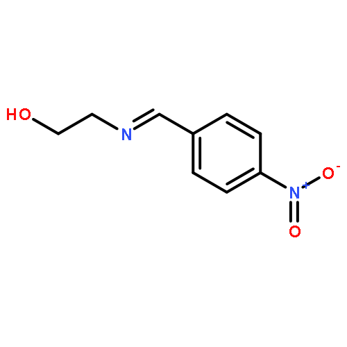 Ethanol,2-[[(4-nitrophenyl)methylene]amino]-