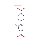 tert-Butyl 4-(2-methyl-4-nitrophenyl)piperazine-1-carboxylate