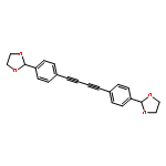 1,3-Dioxolane, 2,2'-(1,3-butadiyne-1,4-diyldi-4,1-phenylene)bis-