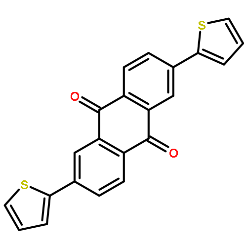 9,10-Anthracenedione, 2,6-di-2-thienyl-