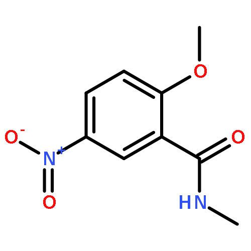 Benzamide, 2-methoxy-N-methyl-5-nitro-