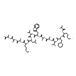 D-Alanine,D-alanyl-L-lysyl-3-cyclohexyl-L-alanyl-L-valyl-L-alanyl-L-alanyl-L-tryptophyl-L-threonyl-L-leucyl-L-lysyl-L-alanyl-L-alanyl-