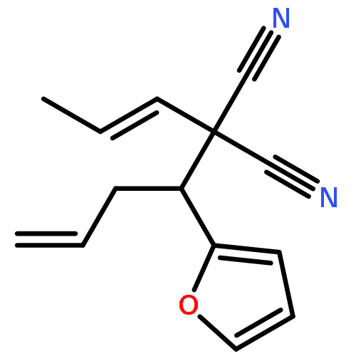 Propanedinitrile, [1-(2-furanyl)-3-butenyl]-2-propenyl-