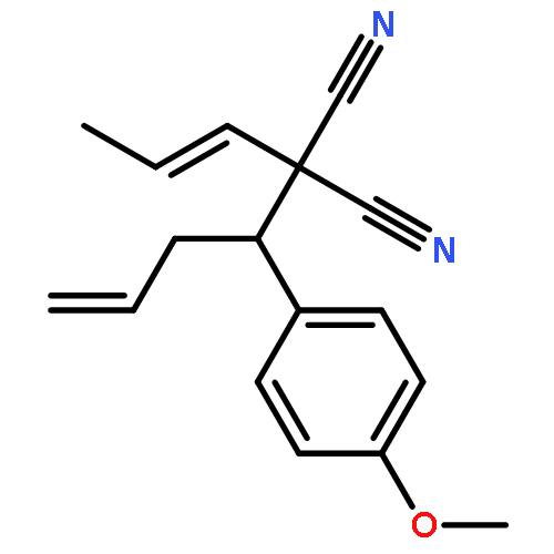 Propanedinitrile, [1-(4-methoxyphenyl)-3-butenyl]-2-propenyl-