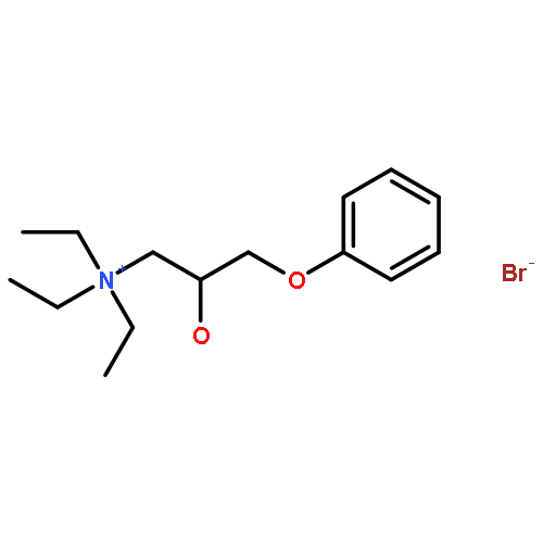 1-Propanaminium, N,N,N-triethyl-2-hydroxy-3-phenoxy-, bromide