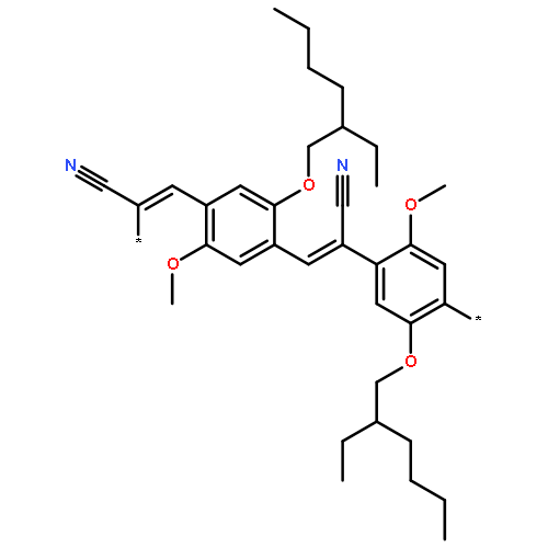 Poly[[2-[(2-ethylhexyl)oxy]-5-methoxy-1,4-phenylene](1-cyano-1,2-ethenediyl)[2-[(2-ethylhexyl)oxy]-5-methoxy-1,4-phenylene](2-cyano-1,2-ethenediyl)]