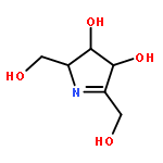 2H-Pyrrole-2,5-dimethanol,3,4-dihydro-3,4-dihydroxy-, (2R,3R,4R)-