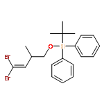 Silane,[[(2R)-4,4-dibromo-2-methyl-3-butenyl]oxy](1,1-dimethylethyl)diphenyl-