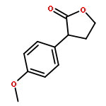 2(3H)-Furanone, dihydro-3-(4-methoxyphenyl)-