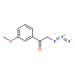 Ethanone, 2-azido-1-(3-methoxyphenyl)-