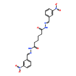 (N'1E,N'6E)-N'1,N'6-bis(3-nitrobenzylidene)adipohydrazide