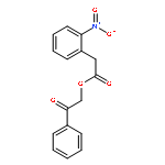 Benzeneacetic acid, 2-nitro-, 2-oxo-2-phenylethyl ester