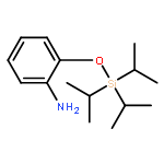 Benzenamine, 2-[[tris(1-methylethyl)silyl]oxy]-