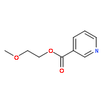 3-PYRIDINECARBOXYLIC ACID, 2-METHOXYETHYL ESTER