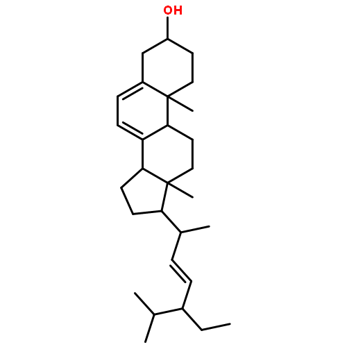 (22E,24R)-24-Ethyl-cholesta-5,7,22-trien-3beta-ol