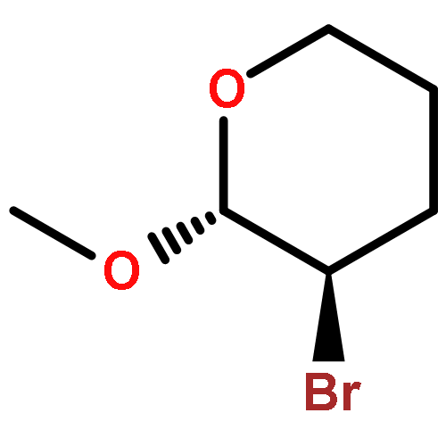 2H-Pyran, 3-bromotetrahydro-2-methoxy-, trans-