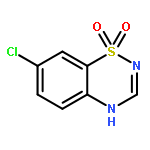 7-Chloro-4H-benzo[e][1,2,4]thiadiazine 1,1-dioxide