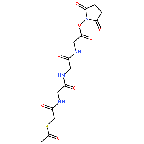 2,5-PYRROLIDINEDIONE, 1-[[N-[(ACETYLTHIO)ACETYL]GLYCYLGLYCYLGLYCYL]OXY]-