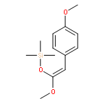 Silane, [[1-methoxy-2-(4-methoxyphenyl)ethenyl]oxy]trimethyl-