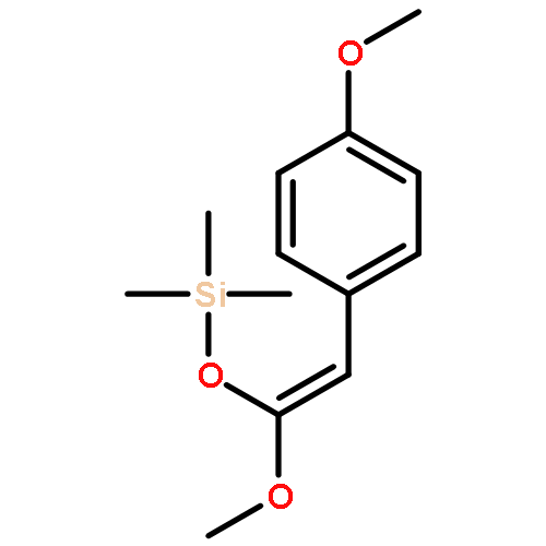 Silane, [[1-methoxy-2-(4-methoxyphenyl)ethenyl]oxy]trimethyl-