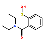 Benzenesulfenic acid, 2-[(diethylamino)carbonyl]-