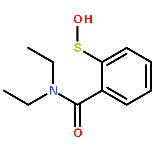 Benzenesulfenic acid, 2-[(diethylamino)carbonyl]-