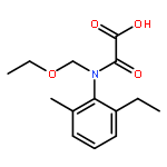 Acetic acid,2-[(ethoxymethyl)(2-ethyl-6-methylphenyl)amino]-2-oxo-