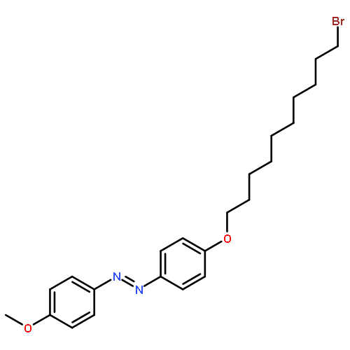 Diazene, [4-[(10-bromodecyl)oxy]phenyl](4-methoxyphenyl)-, (1E)-