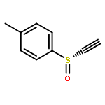 Benzene, 1-[(S)-ethynylsulfinyl]-4-methyl-