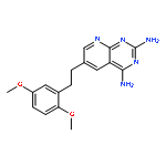 Pyrido[2,3-d]pyrimidine-2,4-diamine, 6-[2-(2,5-dimethoxyphenyl)ethyl]-