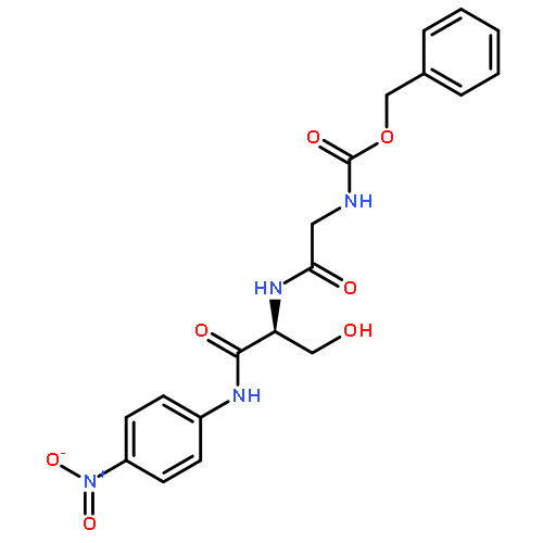 L-Serinamide, N-[(phenylmethoxy)carbonyl]glycyl-N-(4-nitrophenyl)-