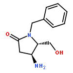 2-Pyrrolidinone, 4-amino-5-(hydroxymethyl)-1-(phenylmethyl)-, (4S,5S)-