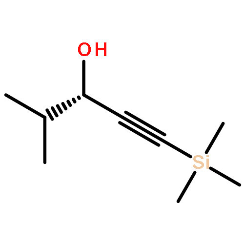 1-Pentyn-3-ol, 4-methyl-1-(trimethylsilyl)-, (3S)-