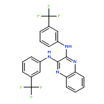 2,3-Quinoxalinediamine, N,N'-bis[3-(trifluoromethyl)phenyl]-