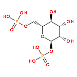 a-D-Mannopyranose,1,6-bis(dihydrogen phosphate)