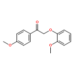 2-(2-Methoxyphenoxy)-1-(4-methoxyphenyl)ethanone