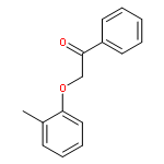 Ethanone, 2-(2-methylphenoxy)-1-phenyl-