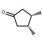 Cyclopentanone,3,4-dimethyl-, (3R,4S)-rel-