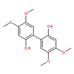 [1,1'-Biphenyl]-2,2'-diol, 4,4',5,5'-tetramethoxy-