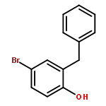 2-Benzyl-4-bromophenol