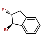 1H-Indene, 1,2-dibromo-2,3-dihydro-, (1R,2R)-rel-