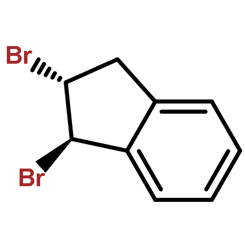 1H-Indene, 1,2-dibromo-2,3-dihydro-, (1R,2R)-rel-