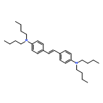 Benzenamine, 4,4'-(1E)-1,2-ethenediylbis[N,N-dibutyl-