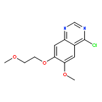 Quinazoline, 4-chloro-6-methoxy-7-(2-methoxyethoxy)-